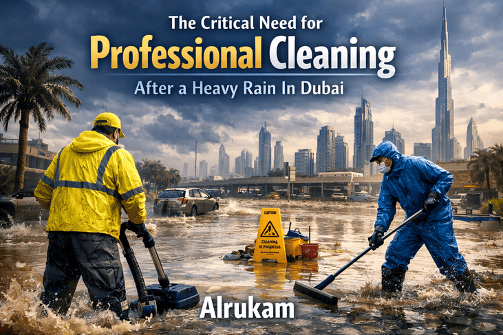 The Critical Need for Professional Cleaning After a Heavy Rain In Dubai | Alrukam
