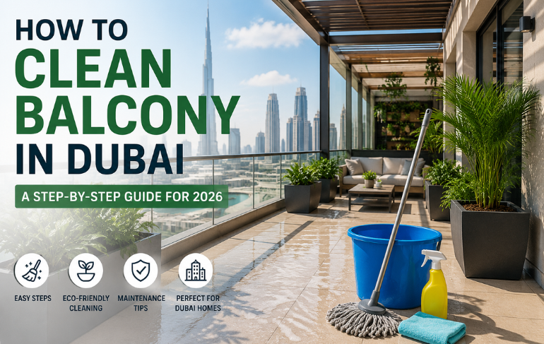 How to Clean Balcony in Dubai: A Step-by-Step Guide for 2026