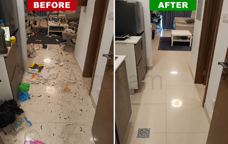 Apartment Deep Cleaning Before & After: A Real Transformation by Alrukam