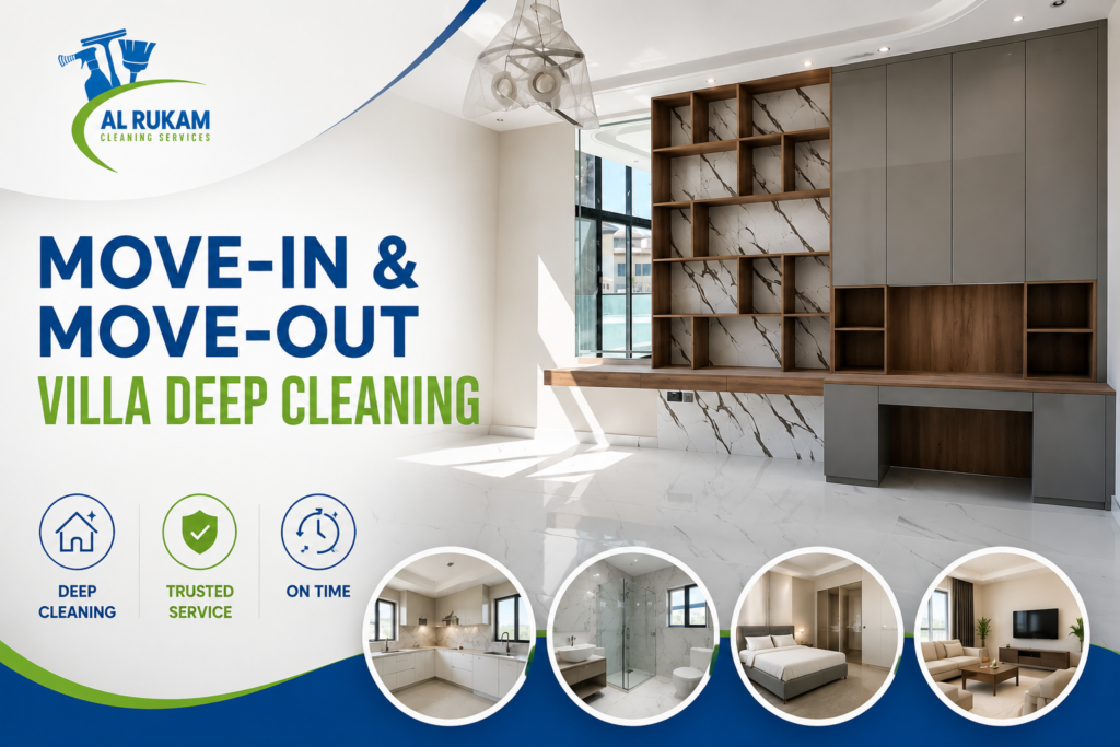 move in and out deep cleaning checklist for dubai and abudhabi