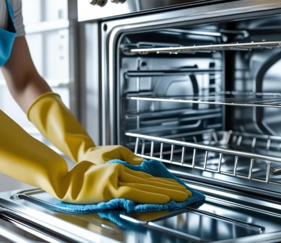 I need oven cleaning image like with a human claing (1)